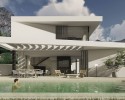 New villa sea views from builder in Polop