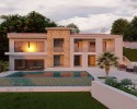 New luxury villa sea views from builder in Altea